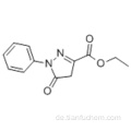 5-Oxo-1-phenyl-2-pyrazolin-3-carbonsäureethylester CAS 89-33-8